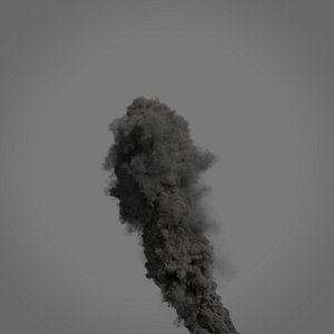 3D smoke plume 03 - model