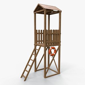 PBR Beach Lifeguard Watch Tower