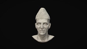 Marble Head of Muhammad Ali Jinnah