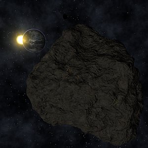 High Polygon Asteroid