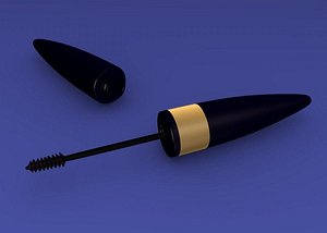 3ds max cosmetic accessories mascara