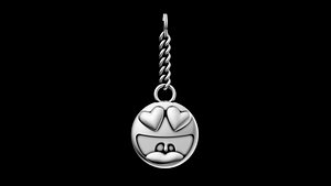 Emoji face key holder model