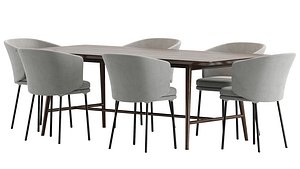 Holland table and Senso chairs