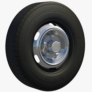 truck rim wheel 3d c4d