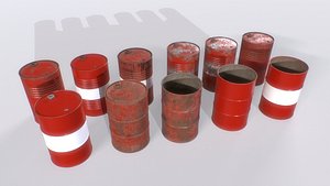 Barrel PBR Pack 1 3D model