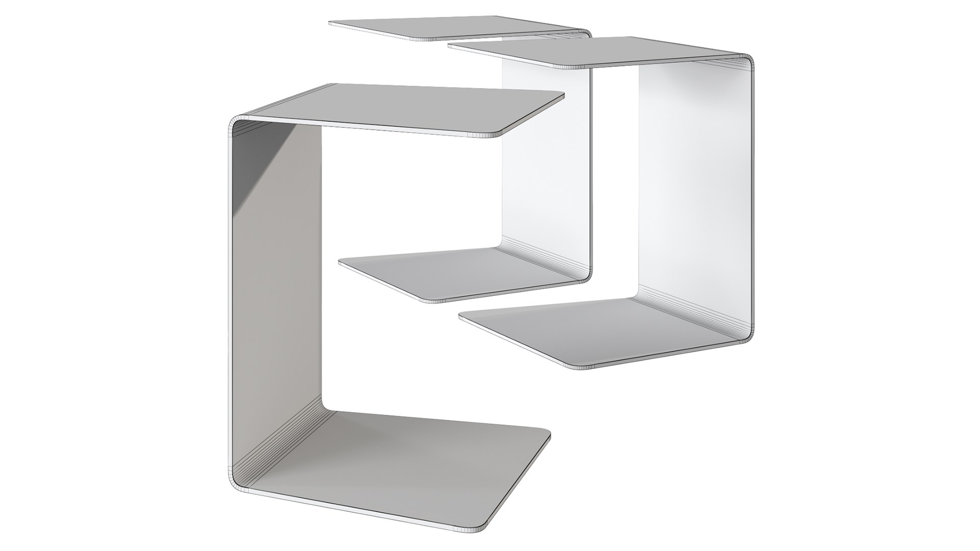 3D model Loman Side Table By Ditre Italia - TurboSquid 2107451