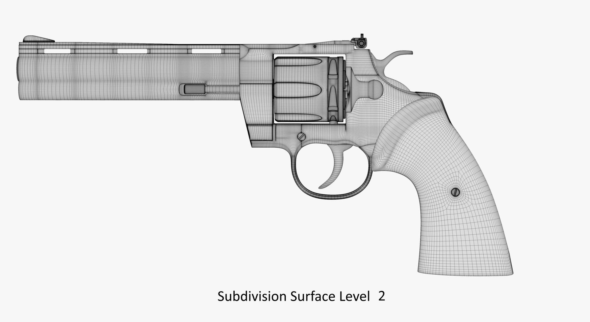3D Model Colt Python 2020 6- - TurboSquid 1511523