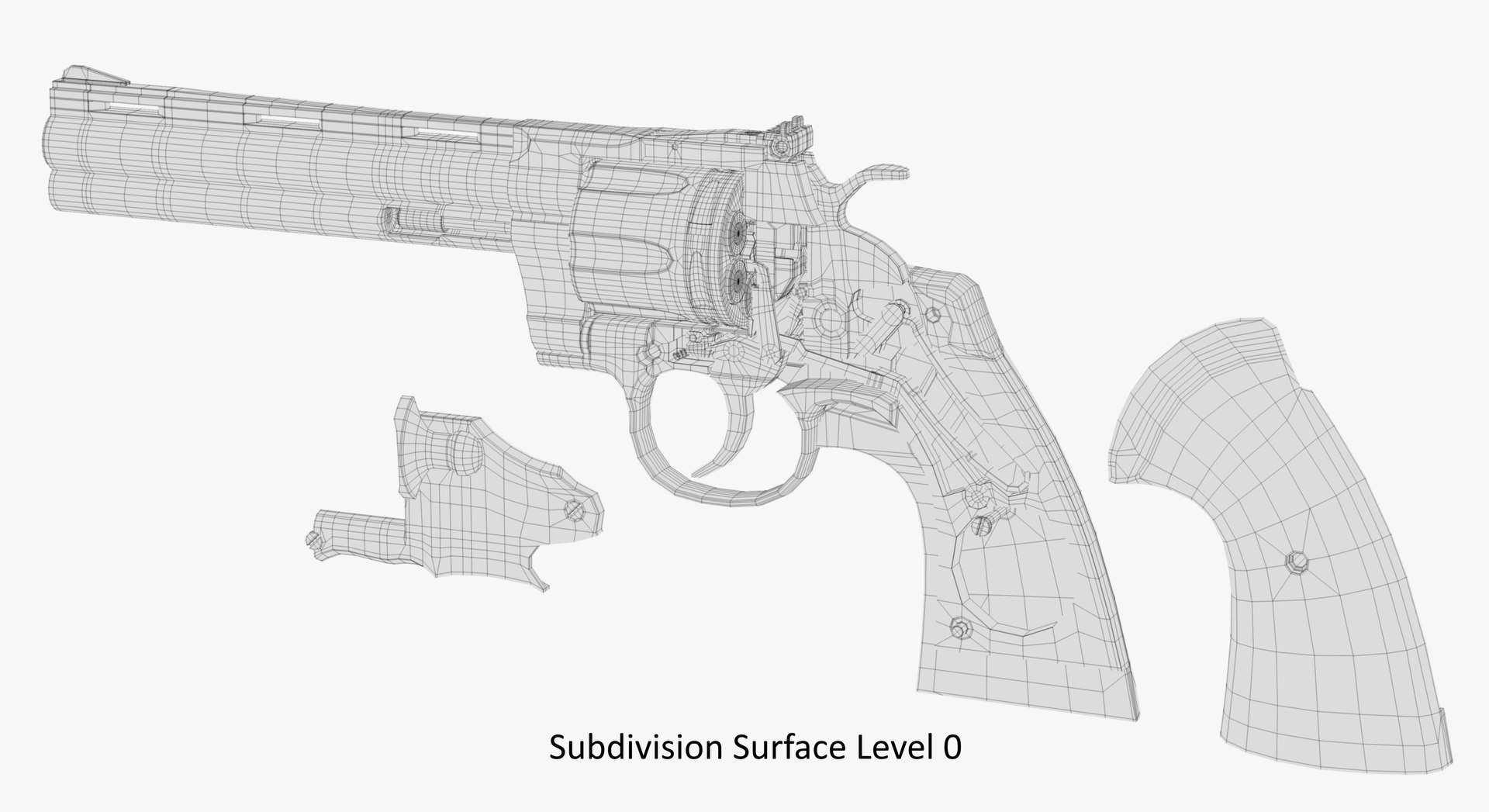 3D Model Colt Python 2020 6- - TurboSquid 1511523