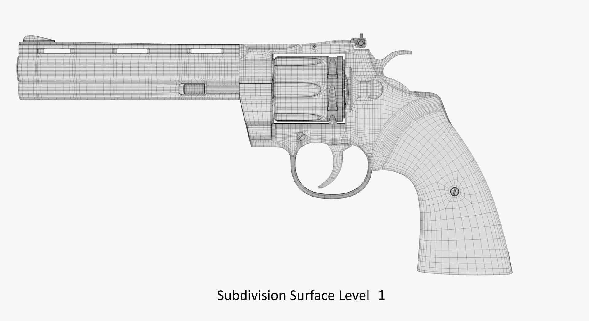 3D Model Colt Python 2020 6- - TurboSquid 1511523
