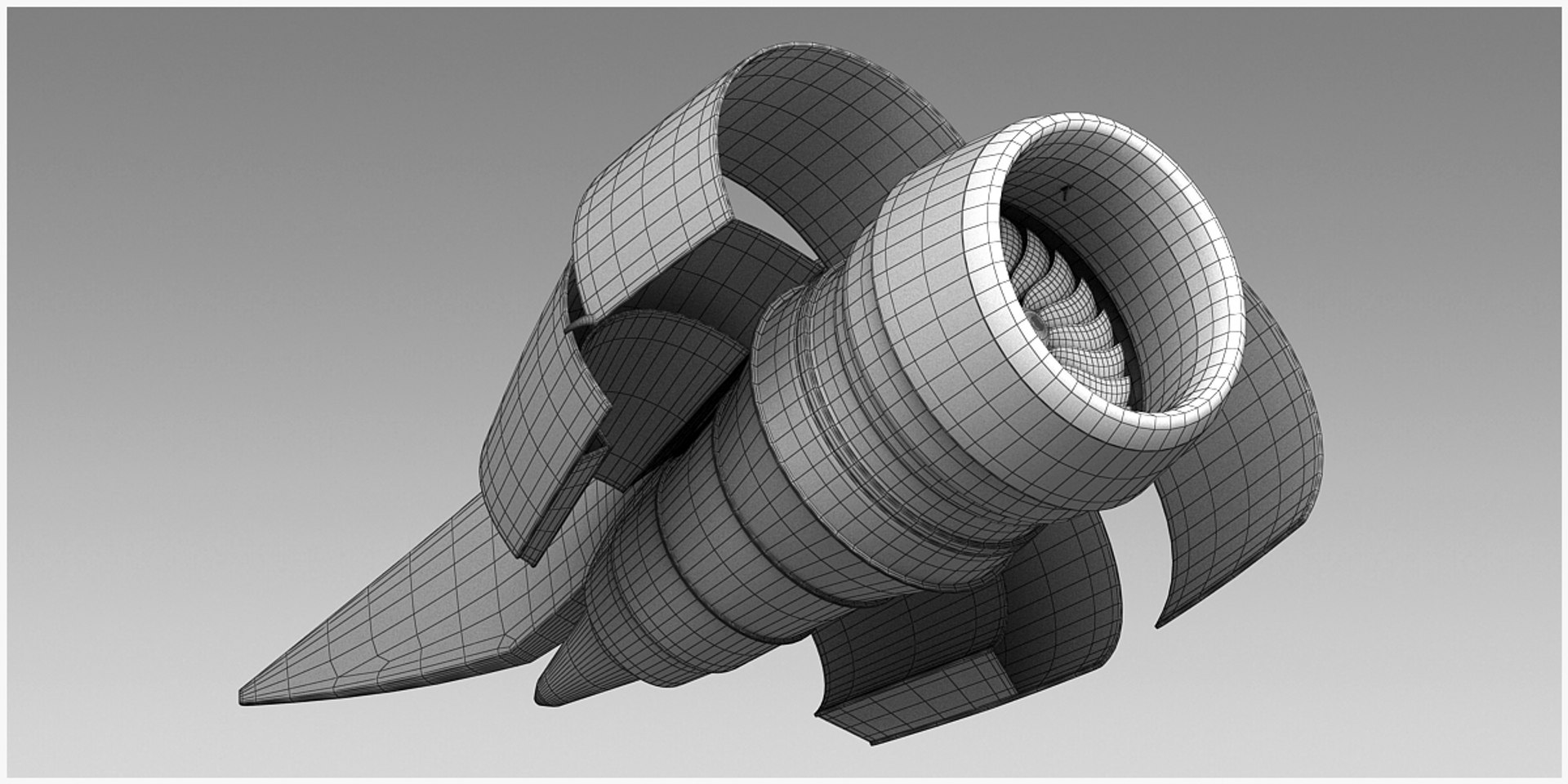 3D Airbus A380 Engine Model - TurboSquid 1464485