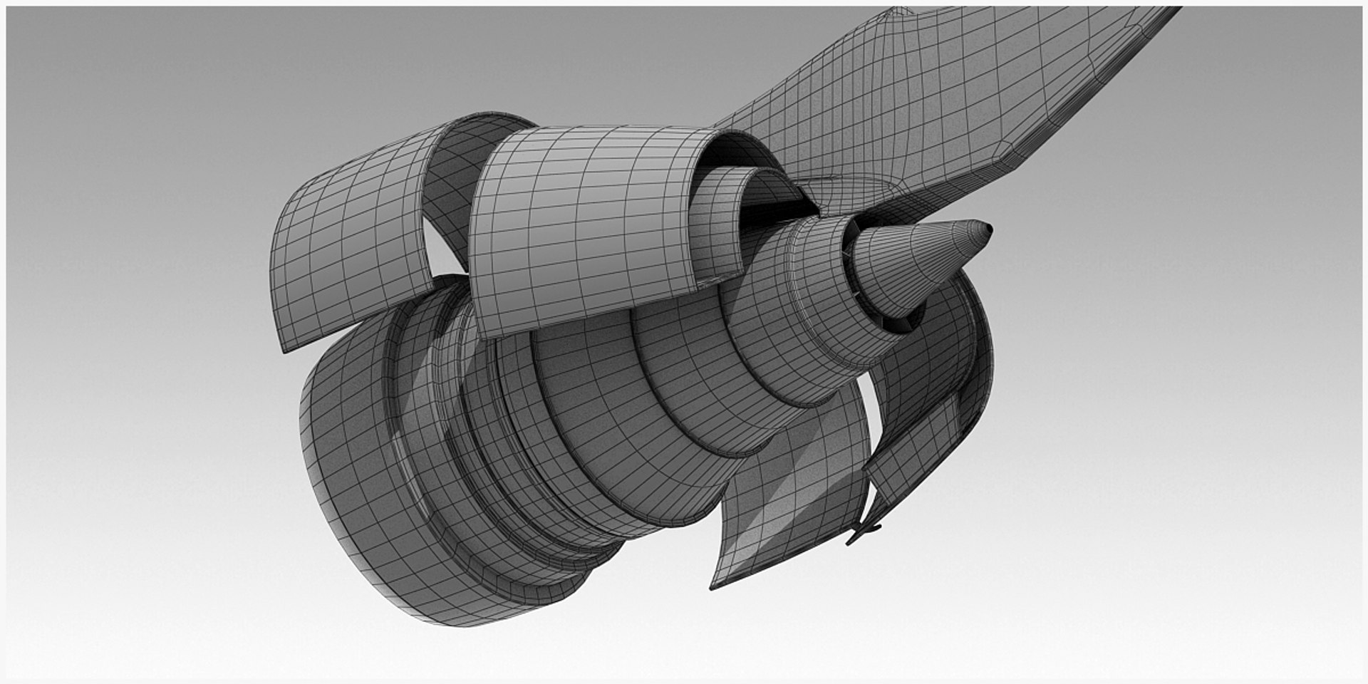 3D Airbus A380 Engine Model - TurboSquid 1464485