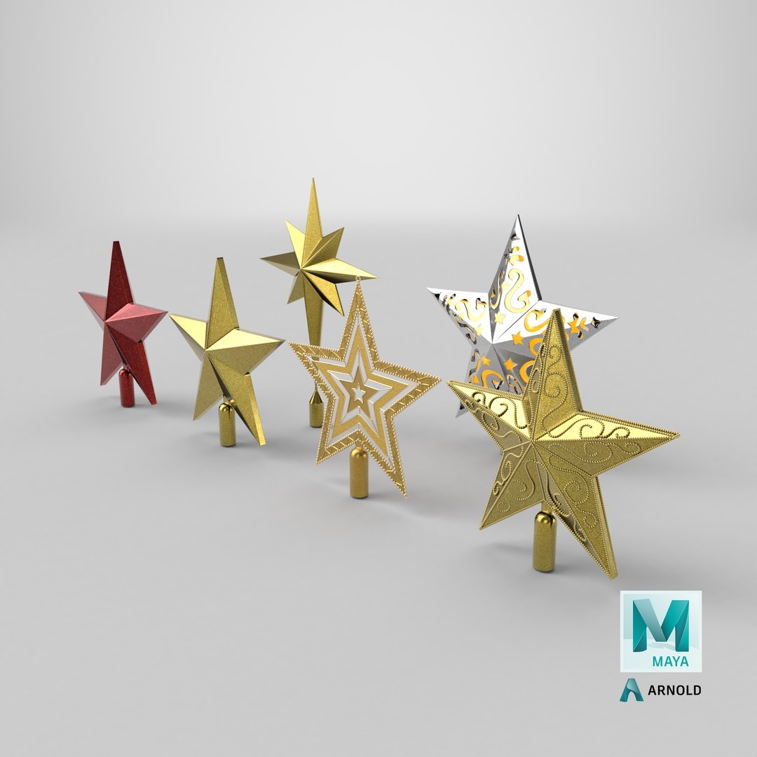 3D Detailed Christmas Ornaments https://p.turbosquid.com/ts-thumb/aP/wM8YF3/xs/stars7/jpg/1759753658/1920x1080/fit_q87/4c5ea7253942f4f46b23dce73a4bc011c416b714/stars7.jpg