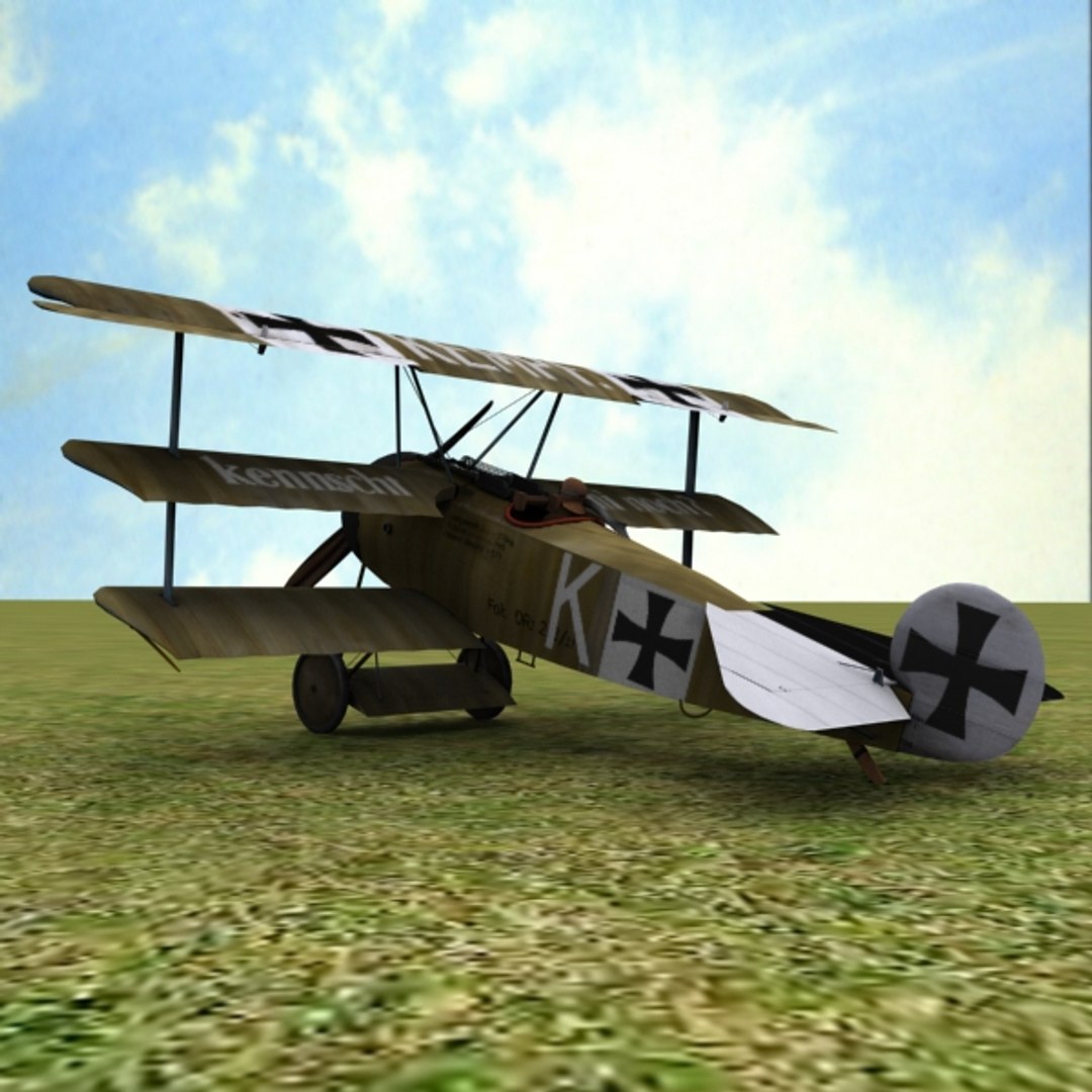 fritz kempf fokker markings 3ds