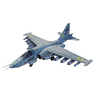 3D model Sukhoi SU-25 Frogfoot attack plane