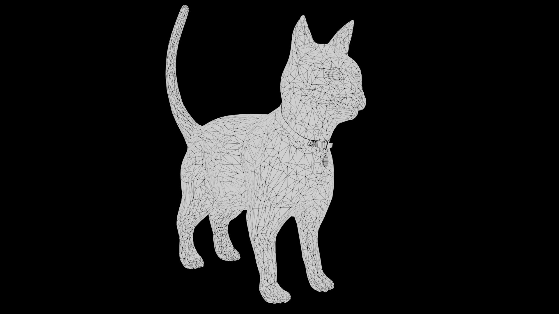 Cat Low Poly Model 3D Model - TurboSquid 2052887