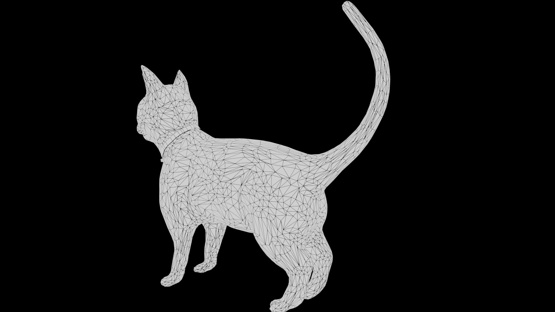 Cat Low Poly Model 3D Model - TurboSquid 2052887