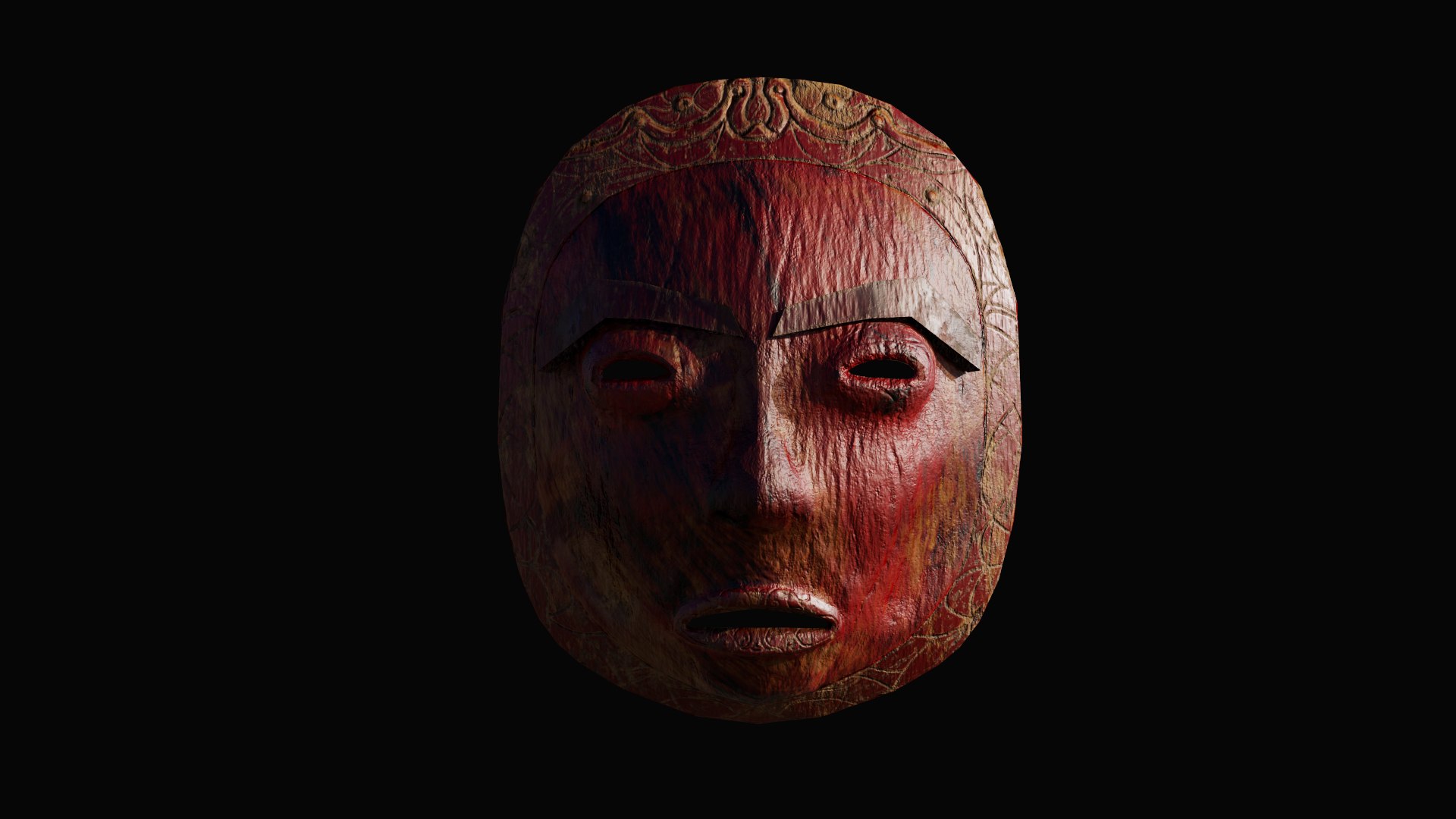 Tribal Mask 3D TurboSquid 1827639   1 