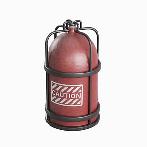 Gas Tank 01 3D model