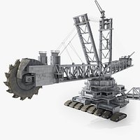 Mining Multi Bucket Wheel Excavator Bagger 288