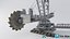 Mining Multi Bucket Wheel Excavator Bagger 288