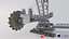 Mining Multi Bucket Wheel Excavator Bagger 288