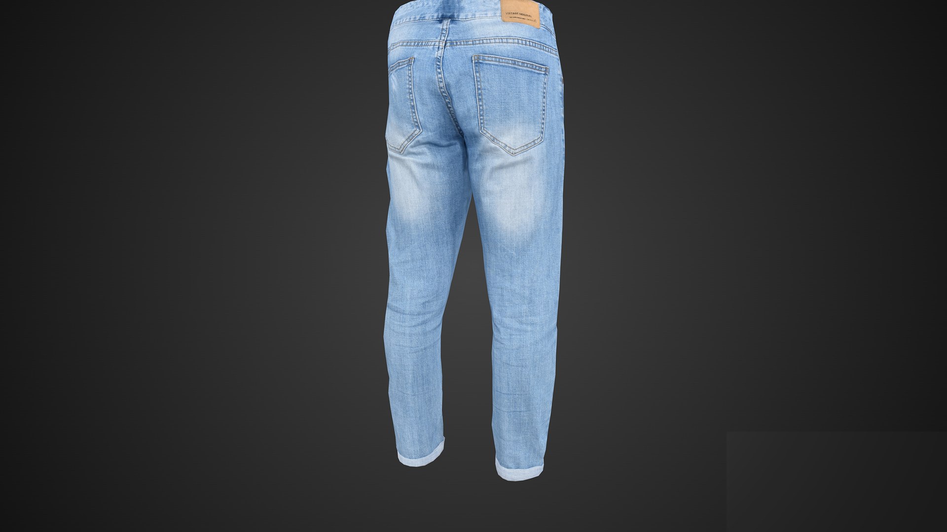 3D Male Jeans - TurboSquid 2025364