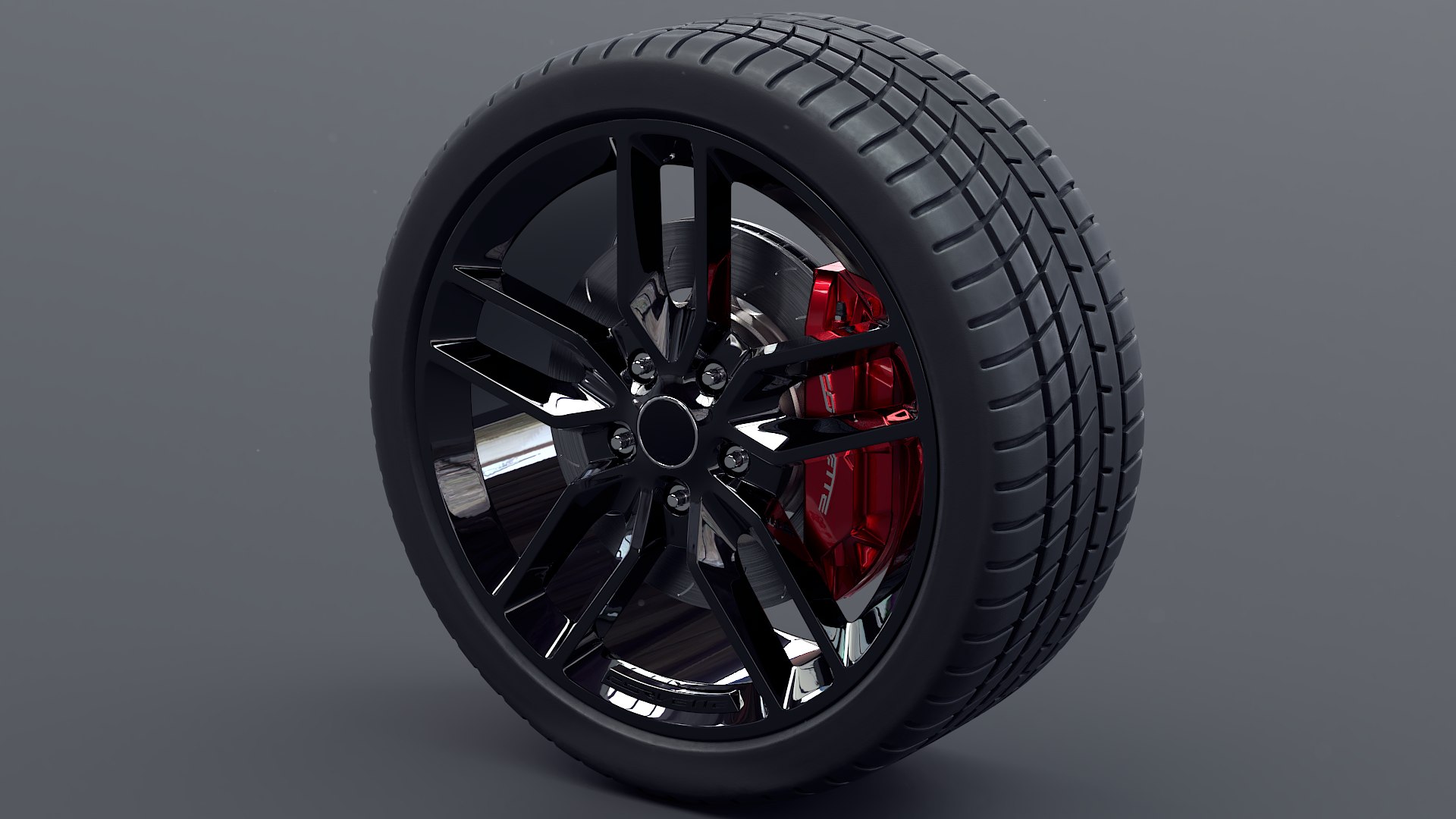 3D Model Car Wheel - TurboSquid 1458091