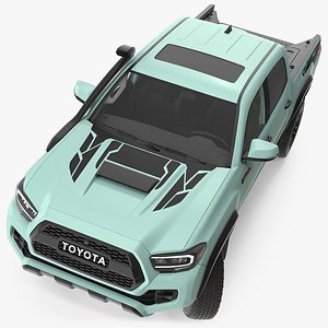 Toyota Tacoma TRD Pro Lunar Rock 2021 Rigged