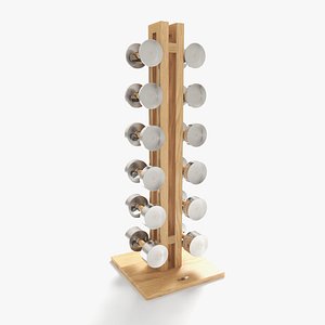 Paragon Studio Luxury Gym Equipment - Vertical Dumbbell Tree Rack 6 pair