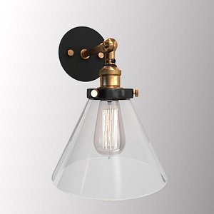 3d model vintage lamp
