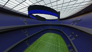 Football Stadium 3D model