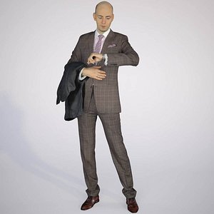 man male human 3d obj