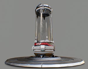 Scifi capsule - cryo chamber