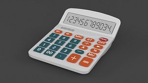 3D Calculator model