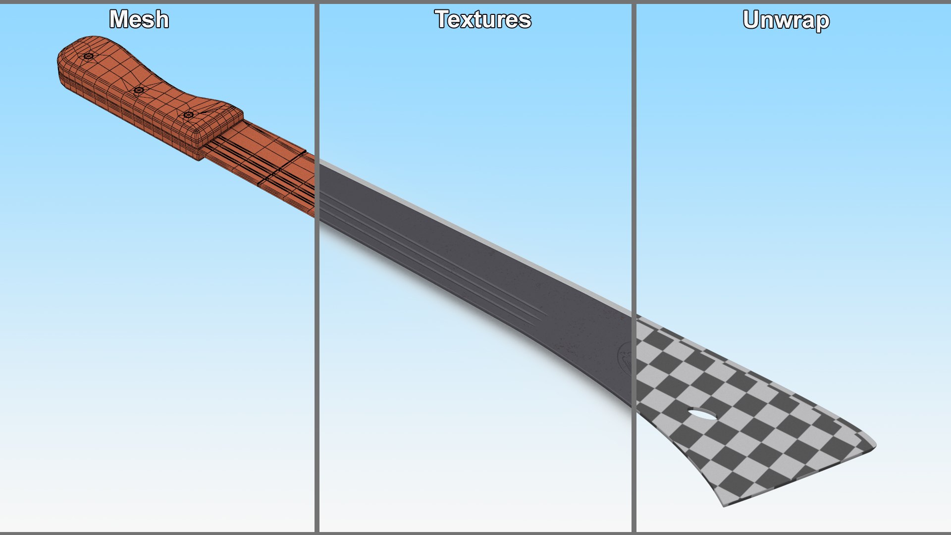 3D Machete Tool Condor Tapanga https://p.turbosquid.com/ts-thumb/aQ/ZJBhvW/Q5/machetetoolcondortapangavray3dmodel011/jpg/1673221117/1920x1080/fit_q87/cbab7bb70293416420eaaa145cc0d7696d6c8989/machetetoolcondortapangavray3dmodel011.jpg