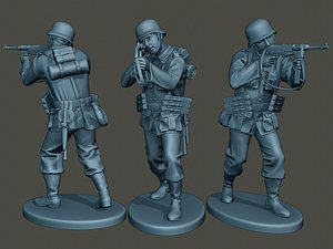 German soldier ww2 Shoot Stand G2