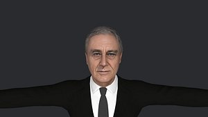 Franklin D Roosevelt Hyper Realistic Full Body Fully Rigged 3D Character