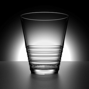 3d model cherry shot glass