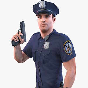 Police Officer Ultra PBR 2020 Rigged V1