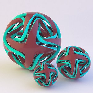 abstract object 3D model