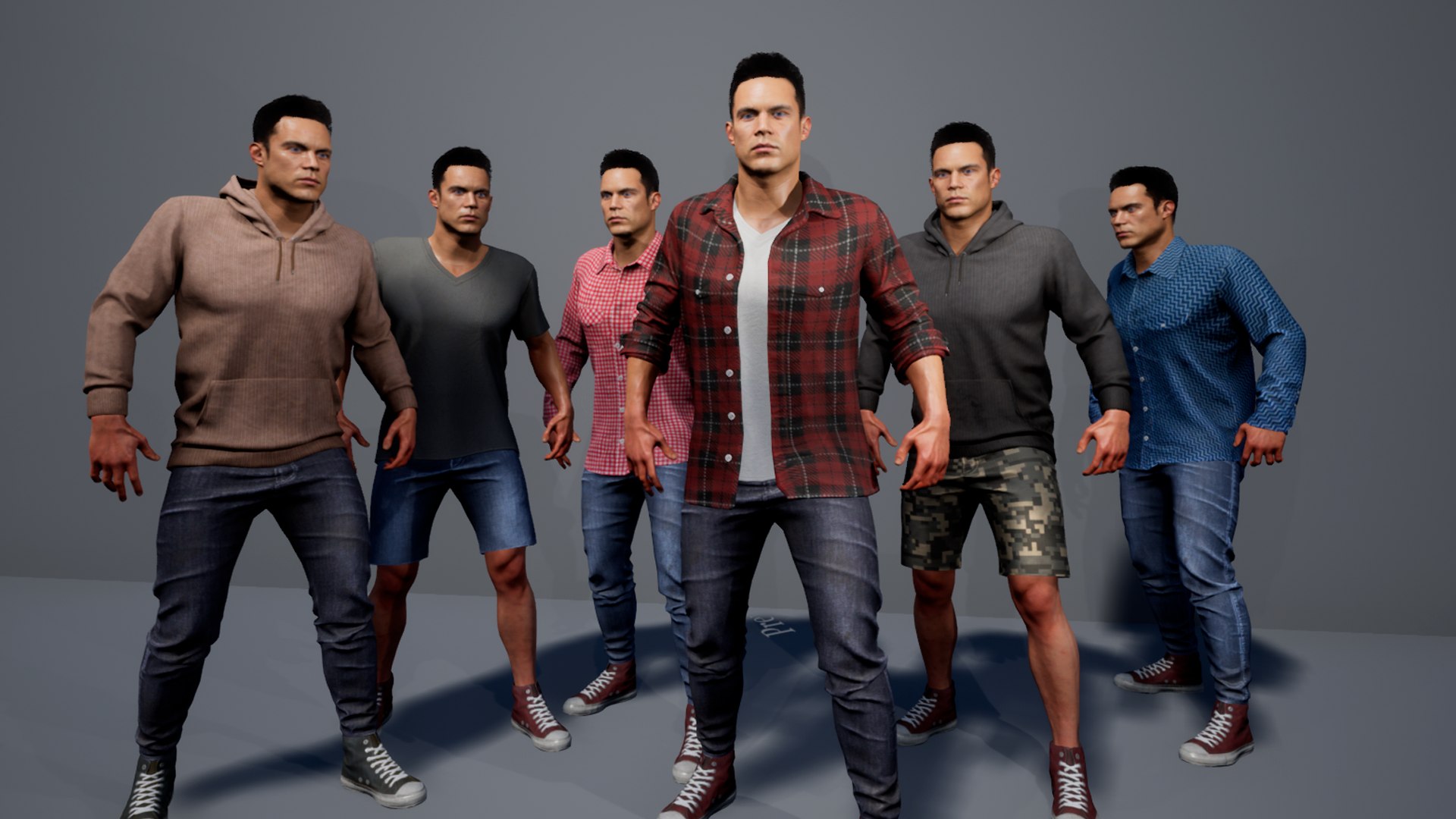 Male casual outfits vol1 3D - TurboSquid 1853065