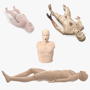 First Aid Training Manikins Collection 2