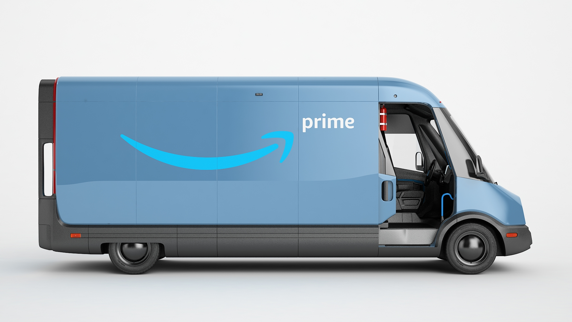 Amazon Electric Delivery Van 02 3D Model - TurboSquid 1998494