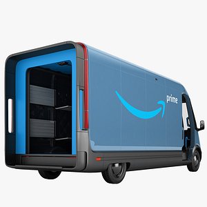 Amazon Electric Delivery Van 02