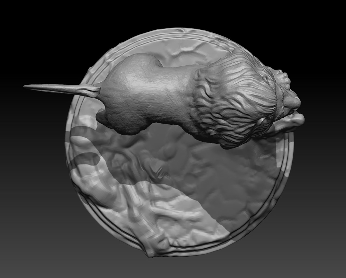 3D Lion Model For 3D Printing Model - TurboSquid 2255738