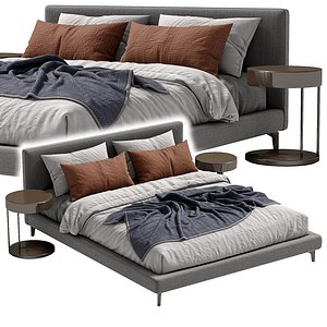 3D meridiani bed stone