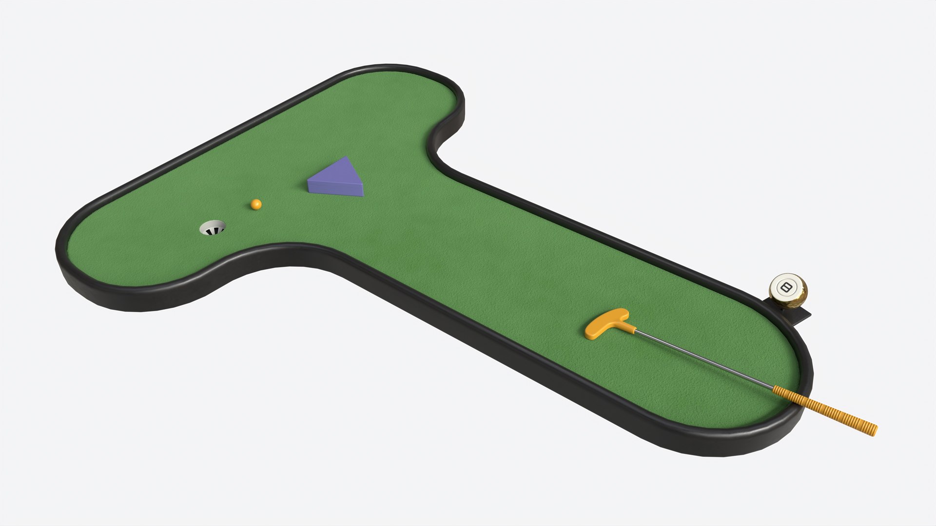 Miniature Golf Course 08 Model - TurboSquid 2114466