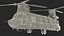Loading Humvee in CH47 Chinook Helicopter 3D model