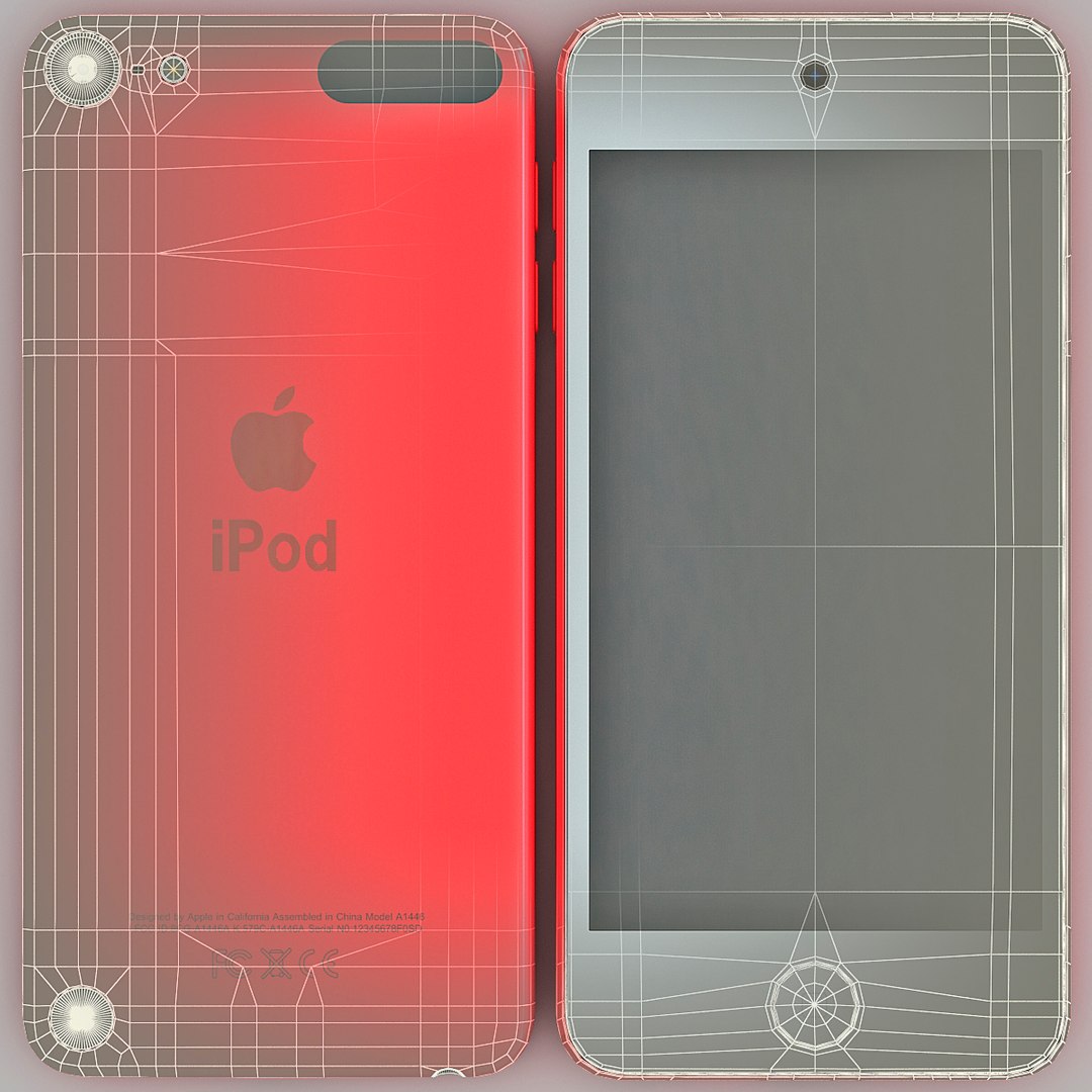 3d model generation ipod nano player
