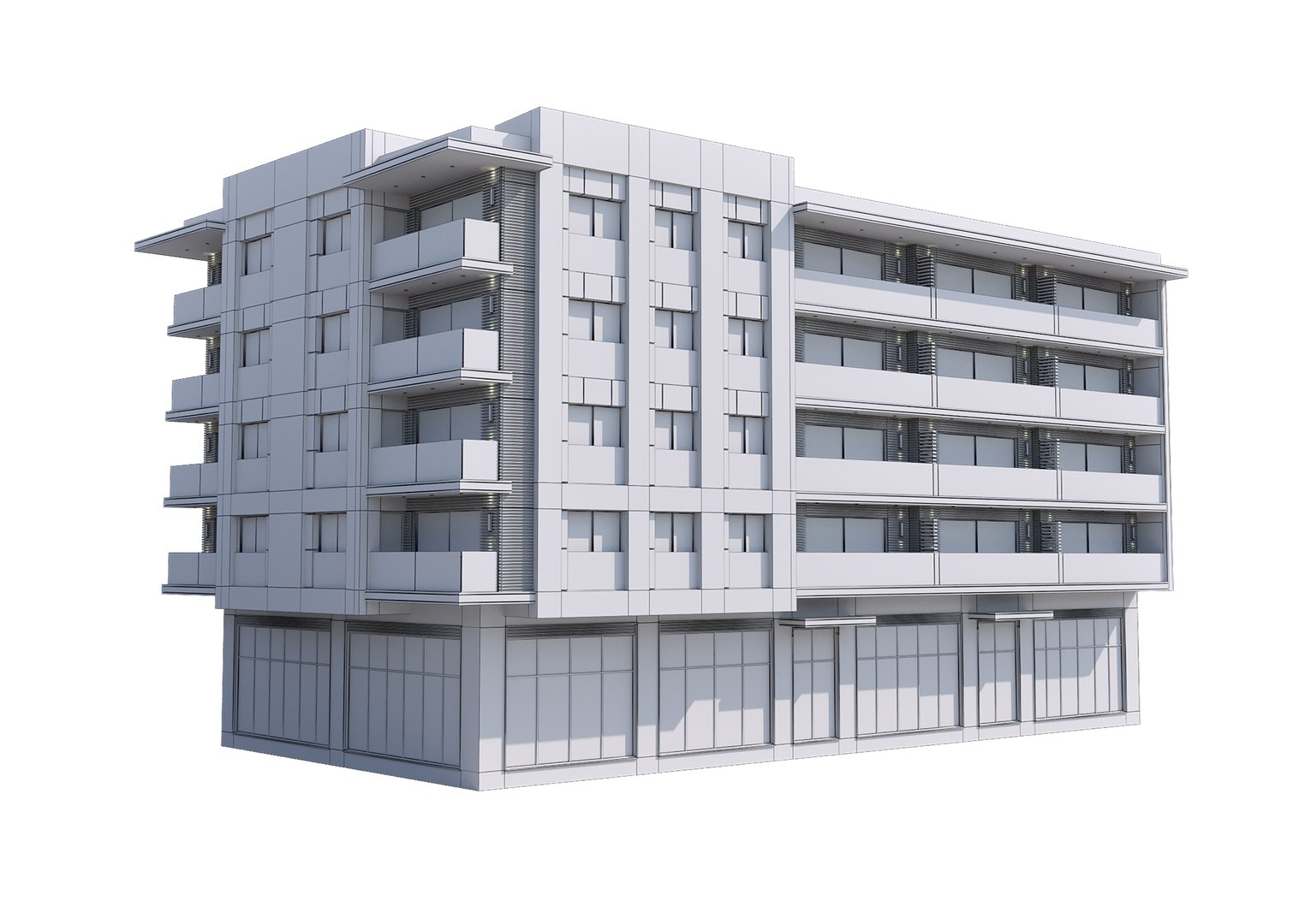 3D Modern Apartment 01 Model - TurboSquid 2019098